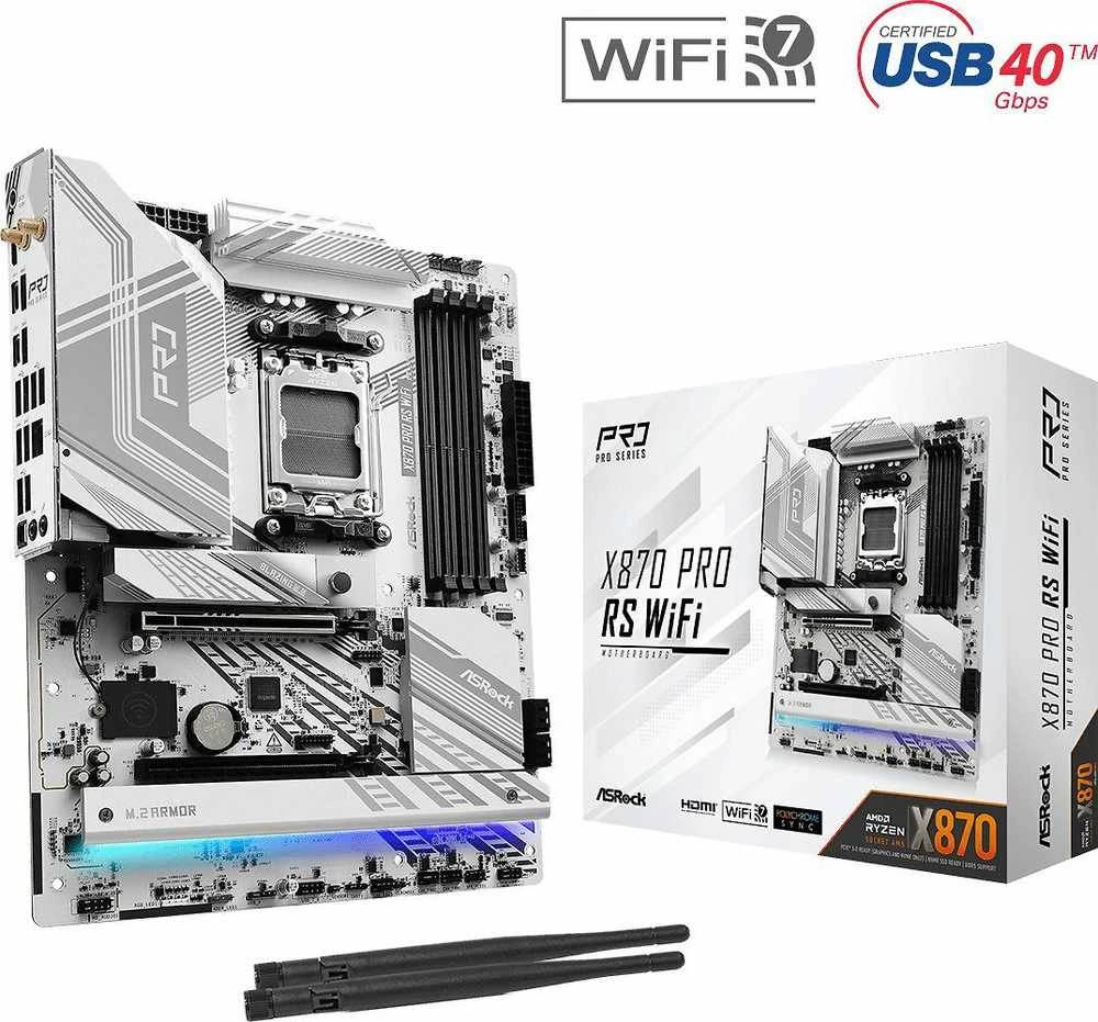 ASROCK X870 PRO RS WIFI AM5 DDR5 ATX MB