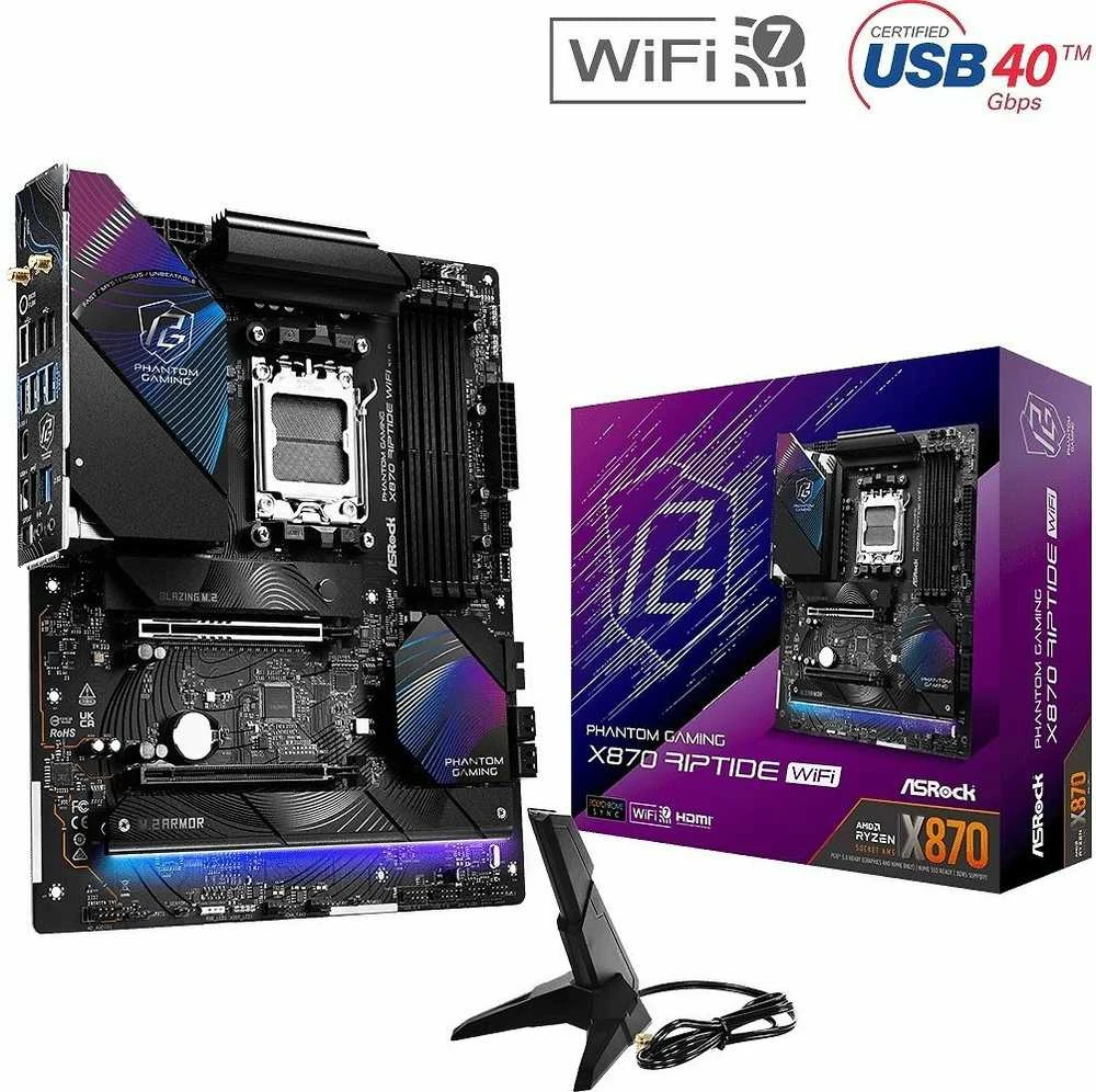 ASROCK X870 RIPTIDE WIFI AM5 DDR5 ATX MB