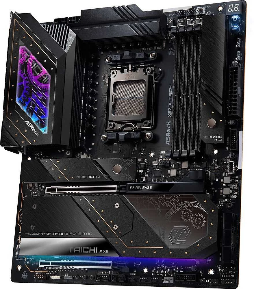 Pagrindinė plokštė ASROCK X870E TAICHI AM5 DDR5 ATX MB