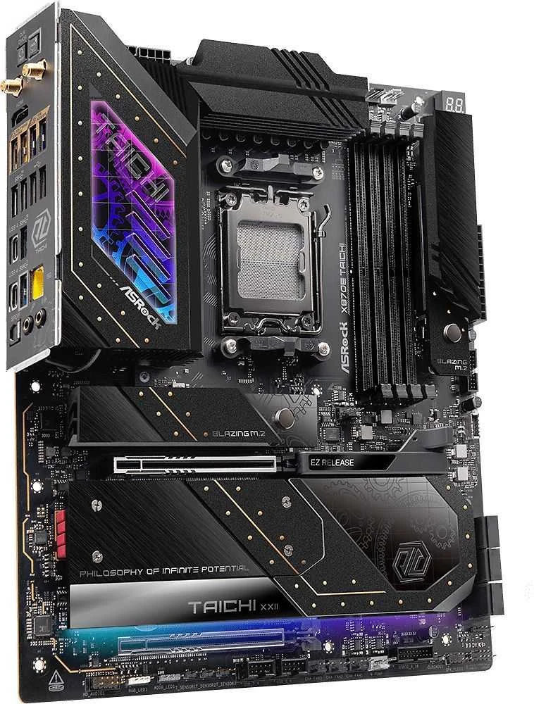 Pagrindinė plokštė ASROCK X870E TAICHI AM5 DDR5 ATX MB