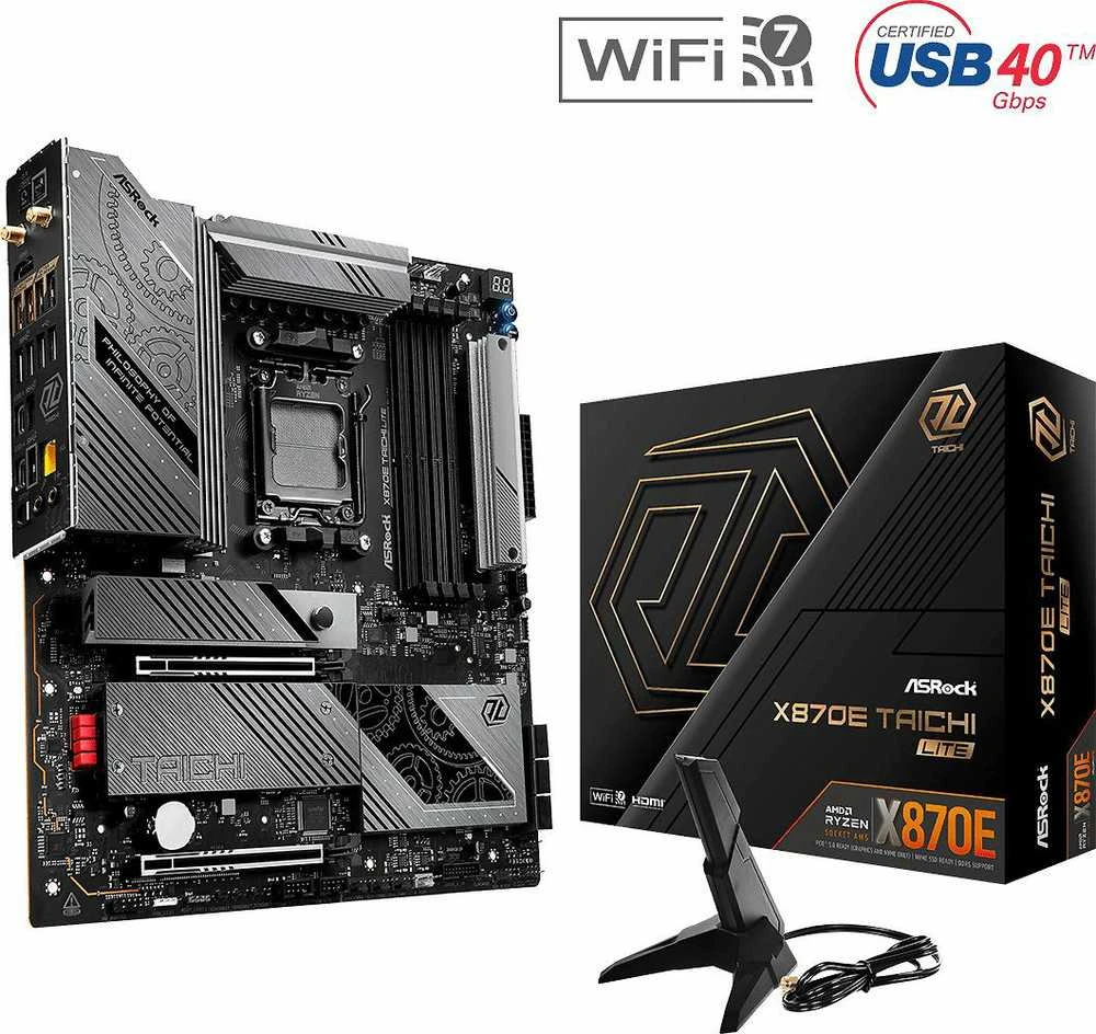 Pagrindinė plokštė Motininė Plokštė - ASRock X870E Taichi Lite