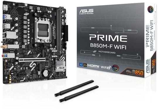 Pagrindinė plokštė ASUS PRIME B850M-F WIFI (AM5) (D)