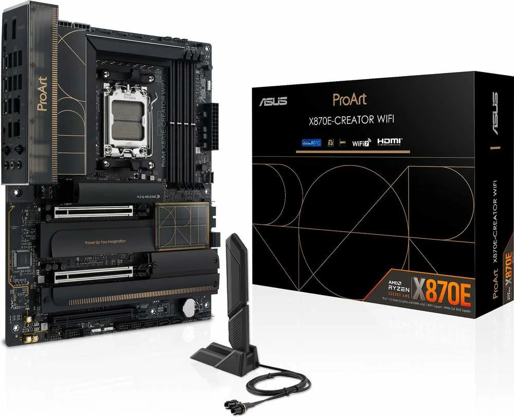 Pagrindinė plokštė Asus PROART X870E-CREATOR WIFI
