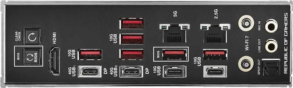 Pagrindinė plokštė ASUS ROG CROSSHAIR X870E HERO