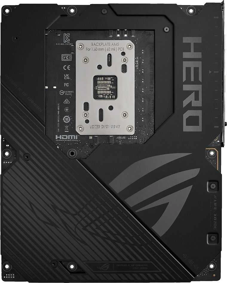 Pagrindinė plokštė ASUS ROG CROSSHAIR X870E HERO