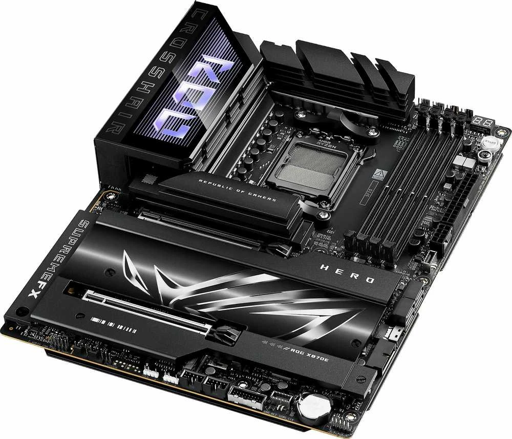 Pagrindinė plokštė ASUS ROG CROSSHAIR X870E HERO