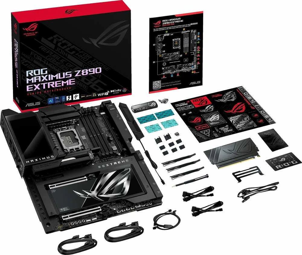 Pagrindinė plokštė Motininė Plokštė - ASUS ROG Maximus Z890 Extreme LGA 1851 Extended ATX