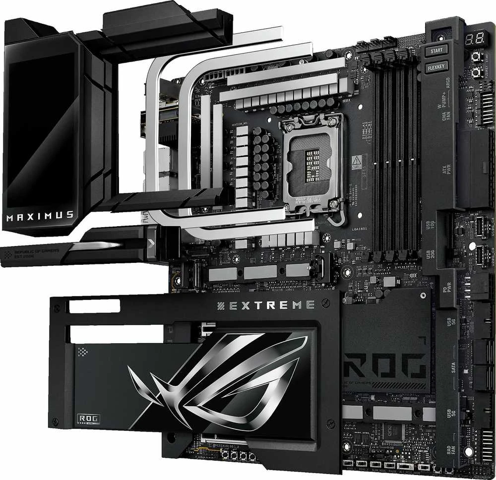 Pagrindinė plokštė Motininė Plokštė - ASUS ROG Maximus Z890 Extreme LGA 1851 Extended ATX