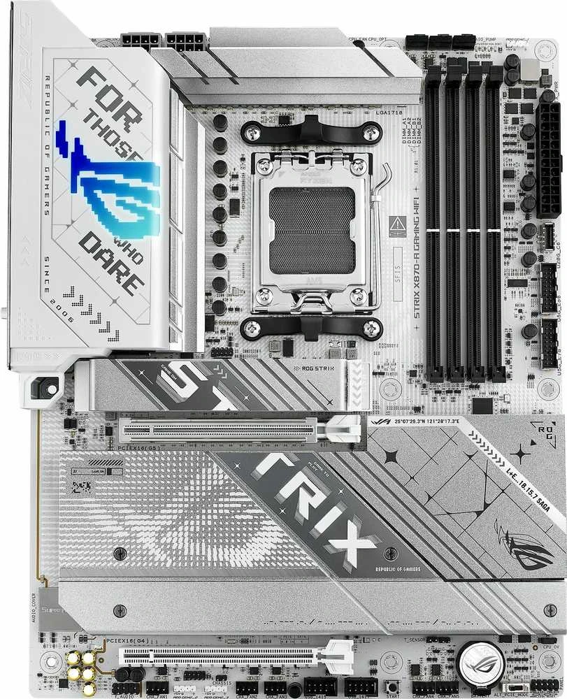Pagrindinė plokštė Asus ROG STRIX X870-A GAMING WIFI