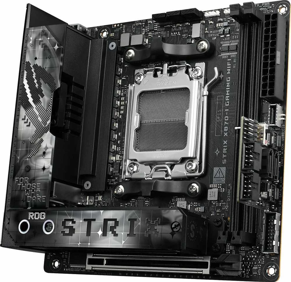 Pagrindinė plokštė ASUS ROG STRIX X870-I GAMING WIFI