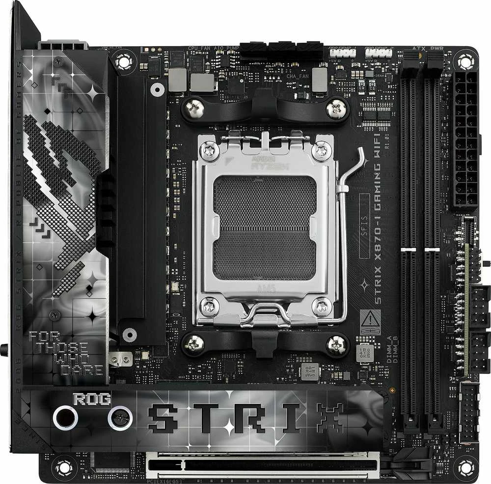 Pagrindinė plokštė ASUS ROG STRIX X870-I GAMING WIFI