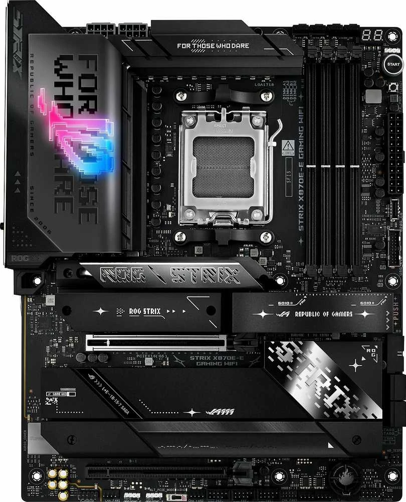 Pagrindinė plokštė Asus ROG STRIX X870E-E GAMING WIFI