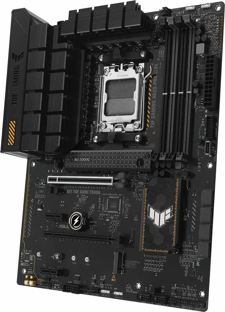 ASUS TUF Gaming A620-PRO WIFI, AMD A620 pagrindinė plokštė, AM5 lizdas, DDR5