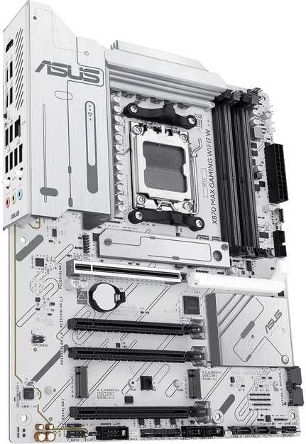 Pagrindinė plokštė ASUS X870 MAX GAMING WIFI7 W AMD X870 Socket AM5 ATX