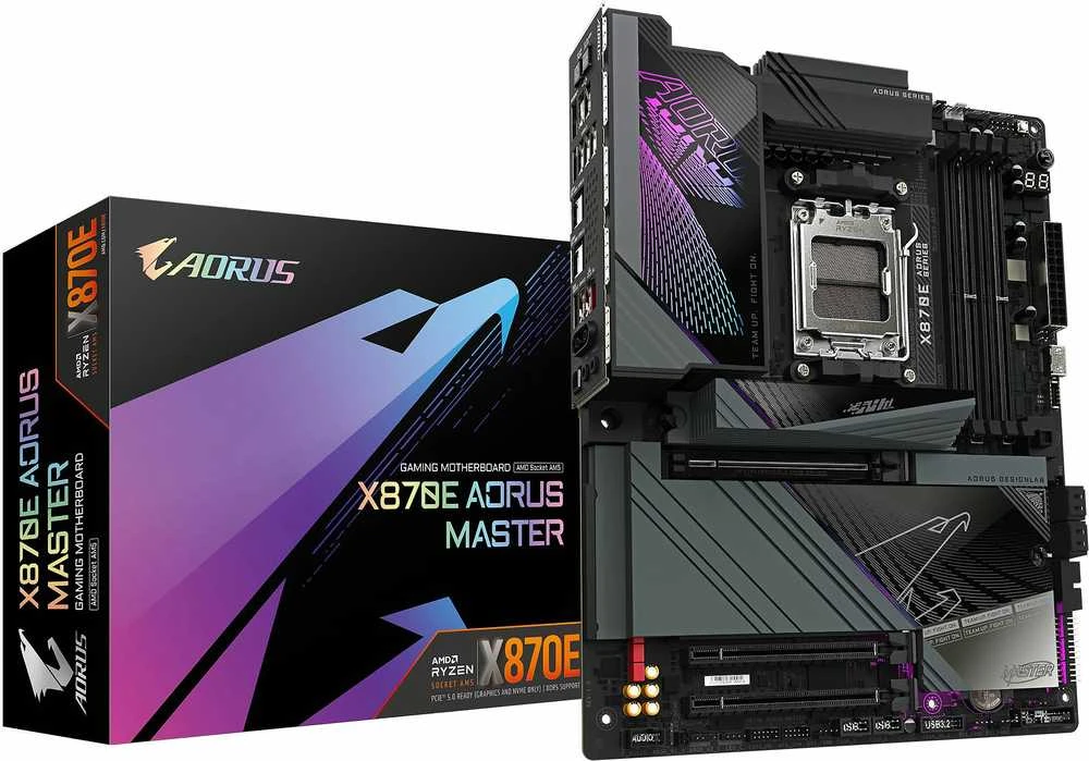 Pagrindinė plokštė GIGABYTE X870E AORUS MASTER AM5 ATX MB
