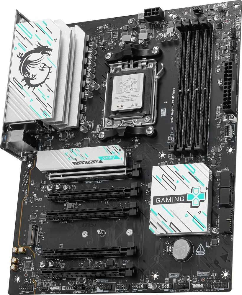 Pagrindinė plokštė MSI B840 GAMING PLUS WIFI