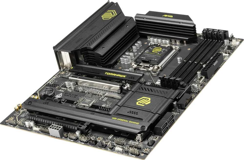 Pagrindinė plokštė MSI MAG B860 TOMAHAWK WIFI | Procesorių šeima Intel | Procesoriaus lizdas LGA1851 | DDR5 | Palaikomos standžiojo disko sąsajos SATA, M.2 | SATA jungčių skaičius 4