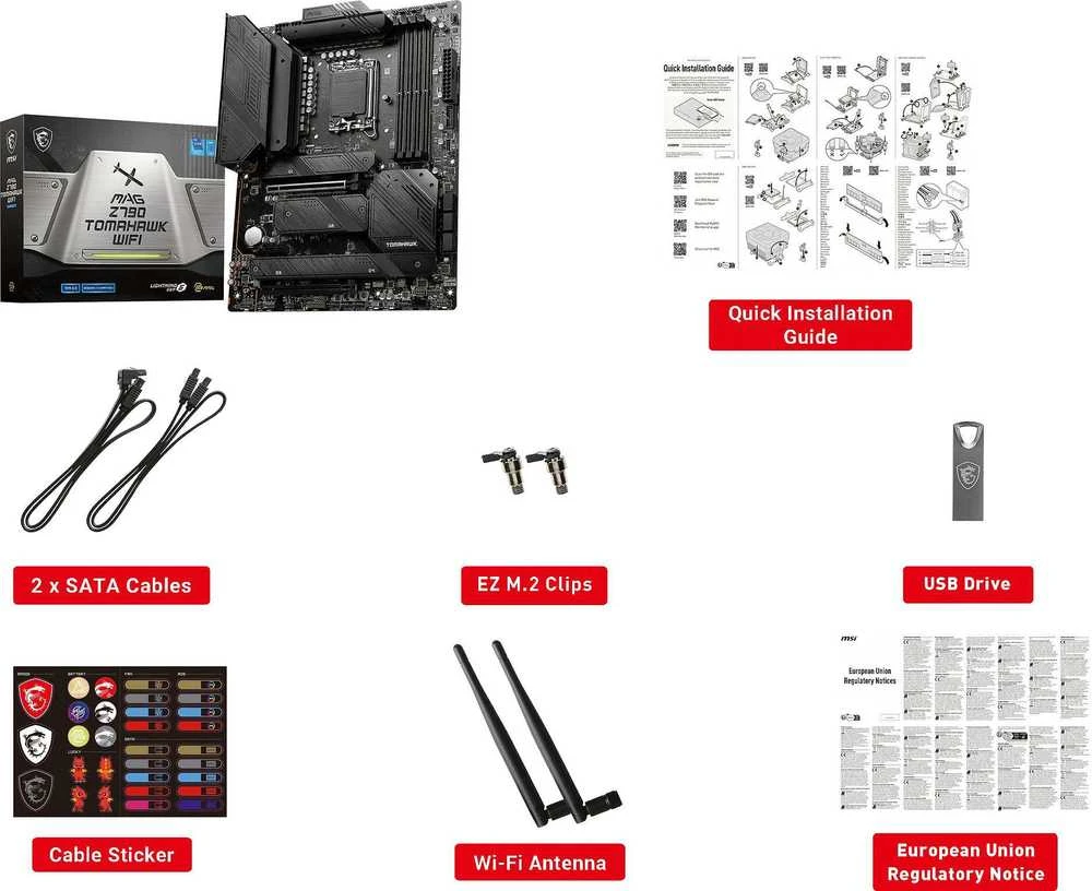 Pagrindinė plokštė MSI Intel Z790/LGA1700/ATX/Memory DDR5/Atminties lizdai 4/1xPCI-Express 3.0 1x/2xPCI-Express 5.0 16x/4xM.2/1xHDMI/1xDisplayPort/8xUSB 3.2/2xUSB-C/1xOptical S/PDIF/1xRJ45/5xAudio port