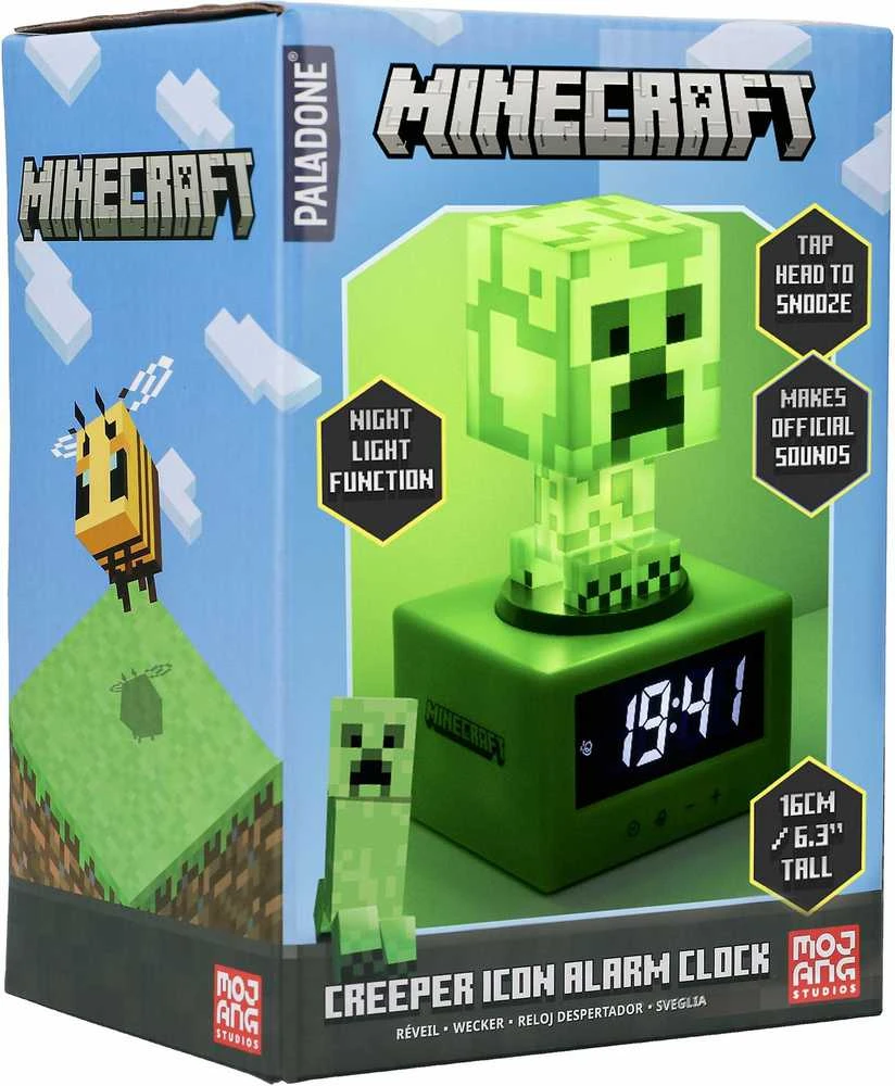 Paladone Minecraft Creeper Icon žadintuvas