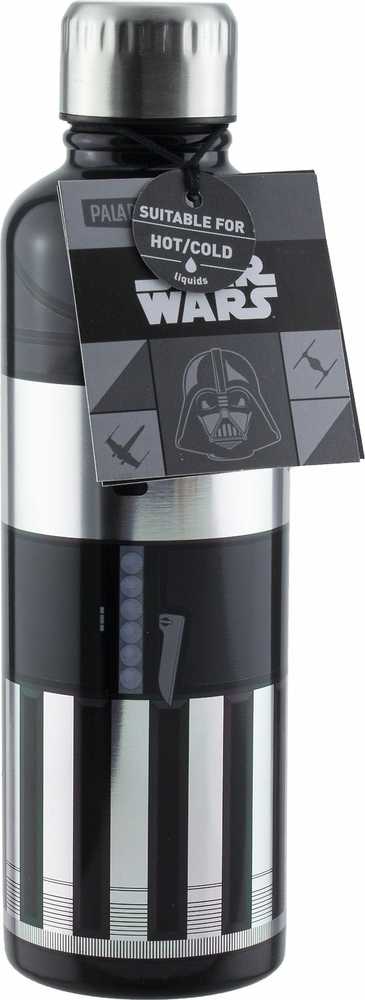 Paladone Darth Vader Lightsaber Metal Vanduo Bottle Daily usage 500 ml Nerūdijantis plienas Juodas, Sidabrinis