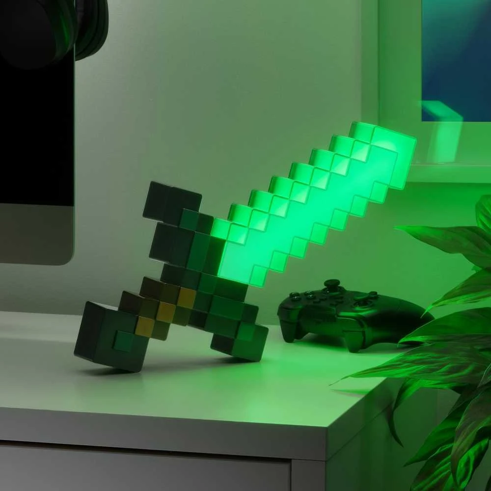 PALADONE Minecraft deimantinio kardo lempa