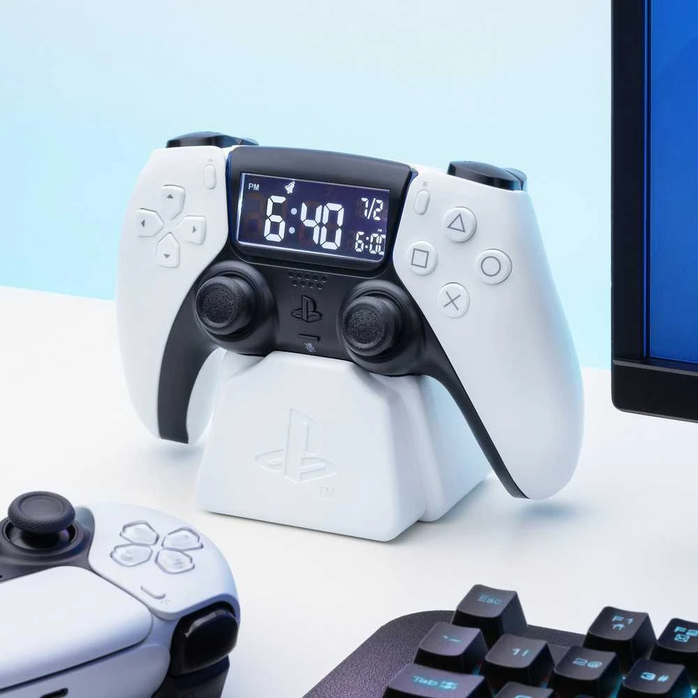 Paladone PlayStation žadintuvas su USB laidu