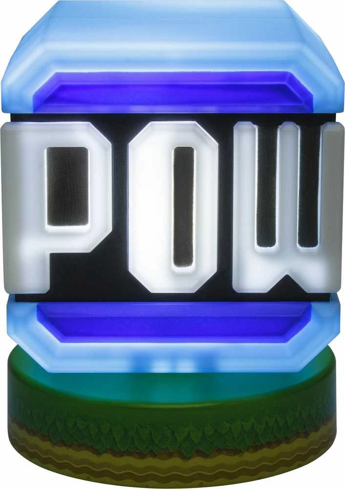 Paladone Nintendo Pow Block Icon lempa