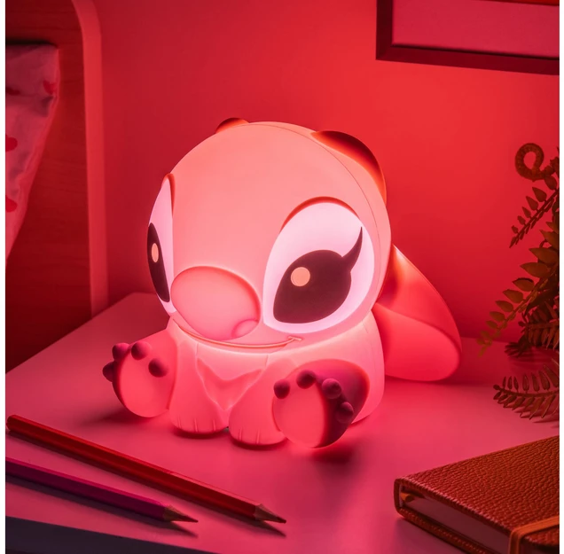 Paladone Lillo ir Stitch - angelo minkšta silikoninė lemputė