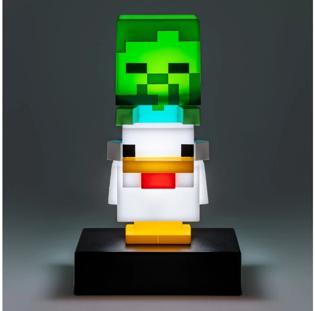 Paladone Minecraft - Vištienos Žokėjaus Piktograma Šviesa