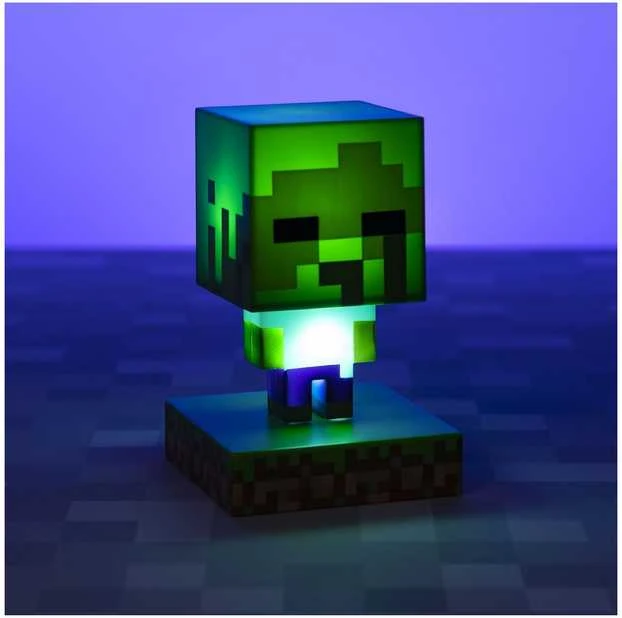 Paladone Minecraft Zombie Icon lempa