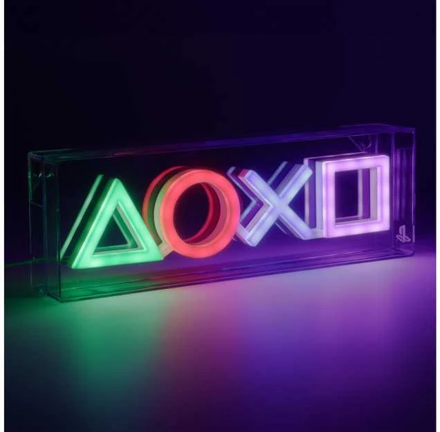 Paladone „Playstation“ LED neoninė lemputė