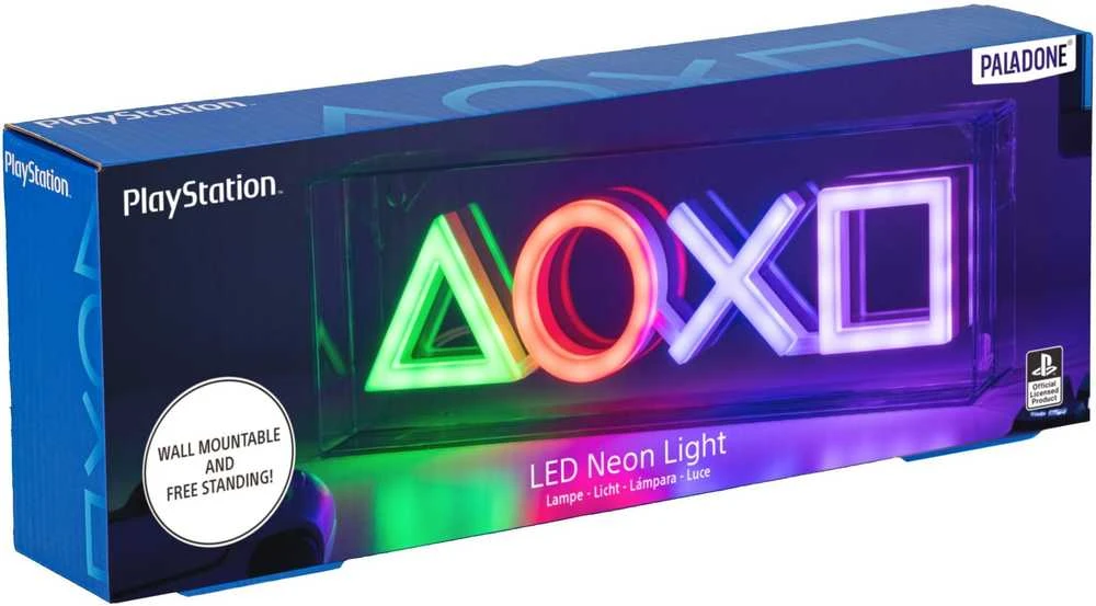 Paladone „Playstation“ LED neoninė lemputė