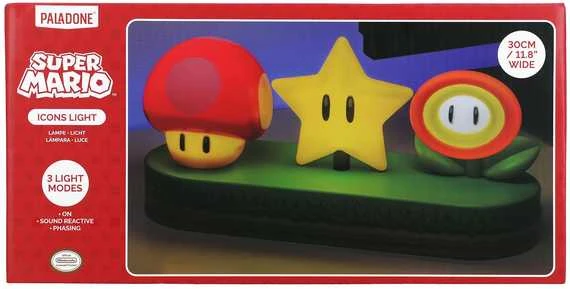 Paladone „Super Mario“ piktogramų šviesa