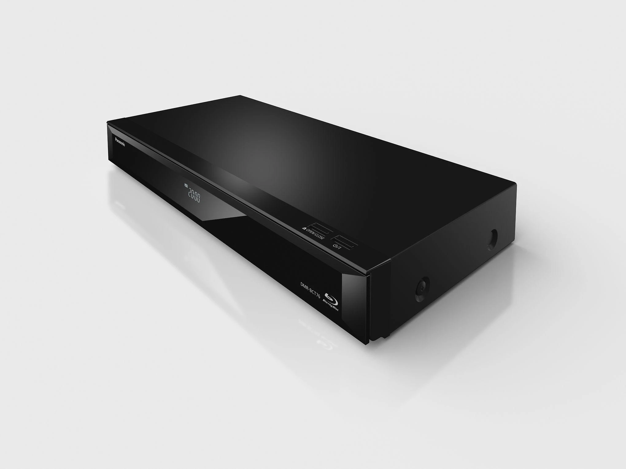 Vaizdo grotuvas Panasonic DMR-BCT76 4K UHD keičiantis „Blu-ray“ grotuvas ir 500 GB laidas, skirtas HD priedėliui
