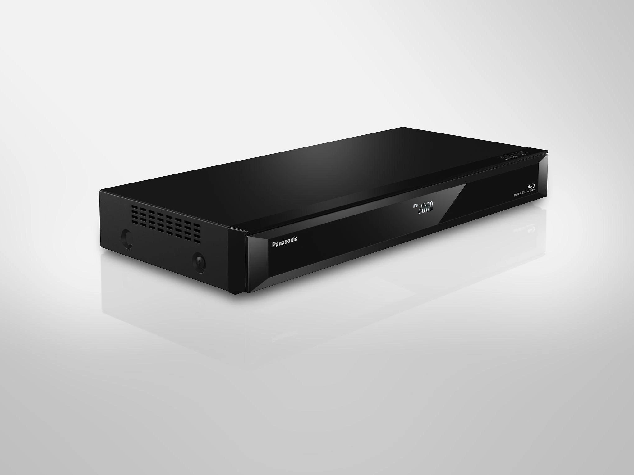 Vaizdo grotuvas Panasonic DMR-BCT76 4K UHD keičiantis „Blu-ray“ grotuvas ir 500 GB laidas, skirtas HD priedėliui