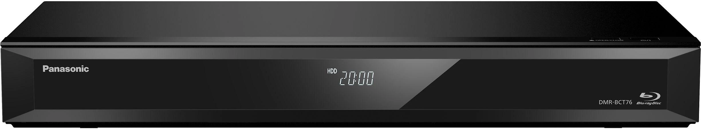 Vaizdo grotuvas Panasonic DMR-BCT76 4K UHD keičiantis „Blu-ray“ grotuvas ir 500 GB laidas, skirtas HD priedėliui