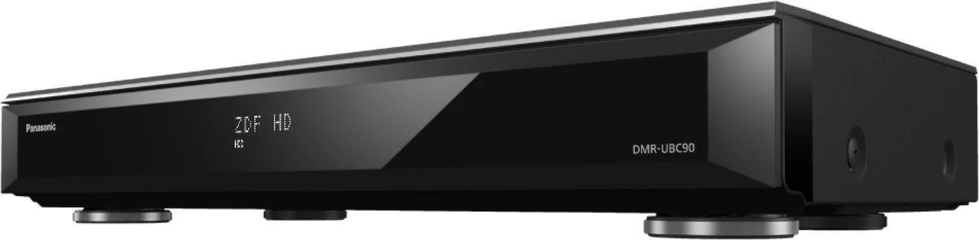 Vaizdo grotuvas „Panasonic Blu-ray“ grotuvas DMR-UBC90 (2 TB HDD, UltraHD/4K, DVB-T2) juodas