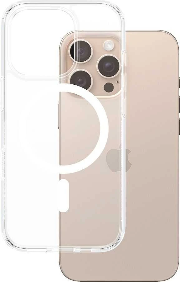 Panzer Glass PanzerGlass HardApple iPhone 16 Pro Max 6.9" dėklas telefonui baltos spalvos MagSafe 1294