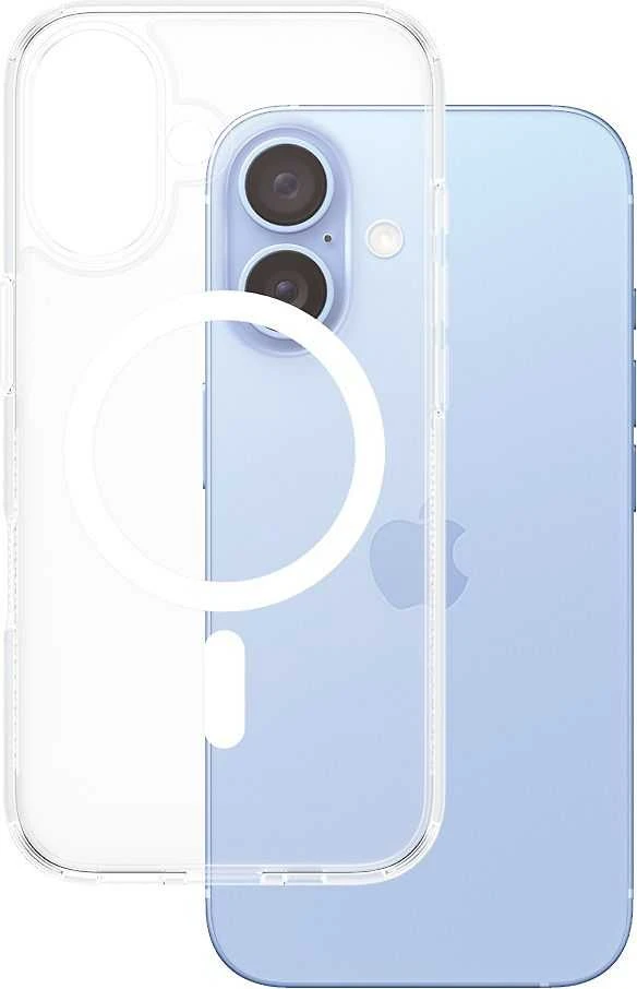 Panzer Glass PanzerGlass HardCase Apple iPhone 16 6.1" dėklas telefonui baltos spalvos MagSafe 1291