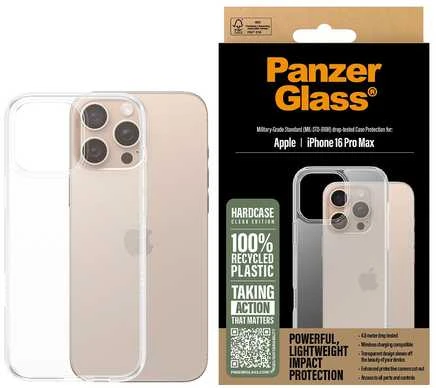 Panzer Glass PanzerGlass HardApple iPhone 16 Pro Max 6.9" dėklas telefonui skaidrus/Transparent 1290