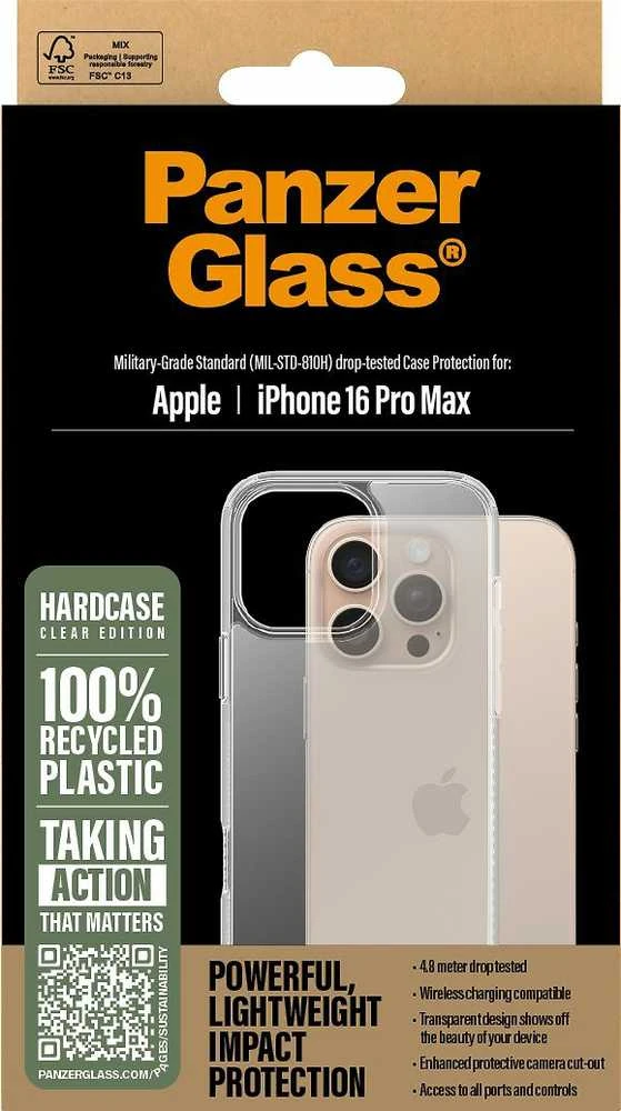 Panzer Glass PanzerGlass HardApple iPhone 16 Pro Max 6.9" dėklas telefonui skaidrus/Transparent 1290