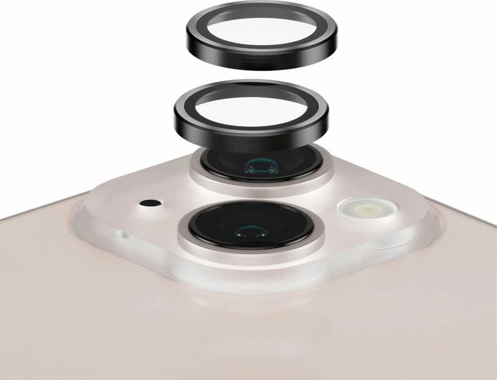 Panzer Glass „PanzerGlass“ – „Hoops“ kameros objektyvo apsauga „iPhone 13 mini“ – 13 – juoda