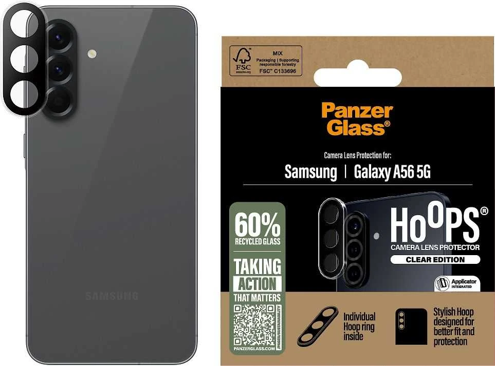 Panzer Glass Apsauginis stiklas objektyvui PanzerGlass Hoops Lens Protector Samsung Galaxy A56 5G skaidrus