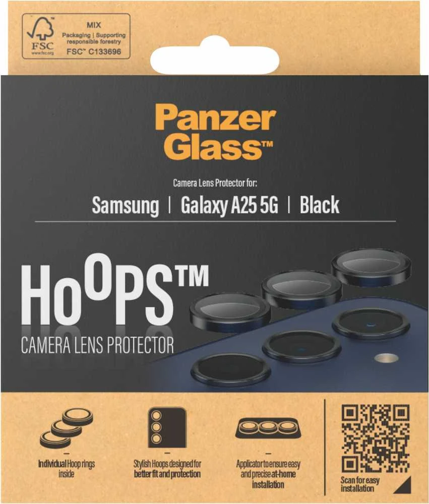 Panzer Glass Apsauginis stiklas objektyvui PanzerGlass Hoops Lens Protector Samsung Galaxy A26 5G skaidrus