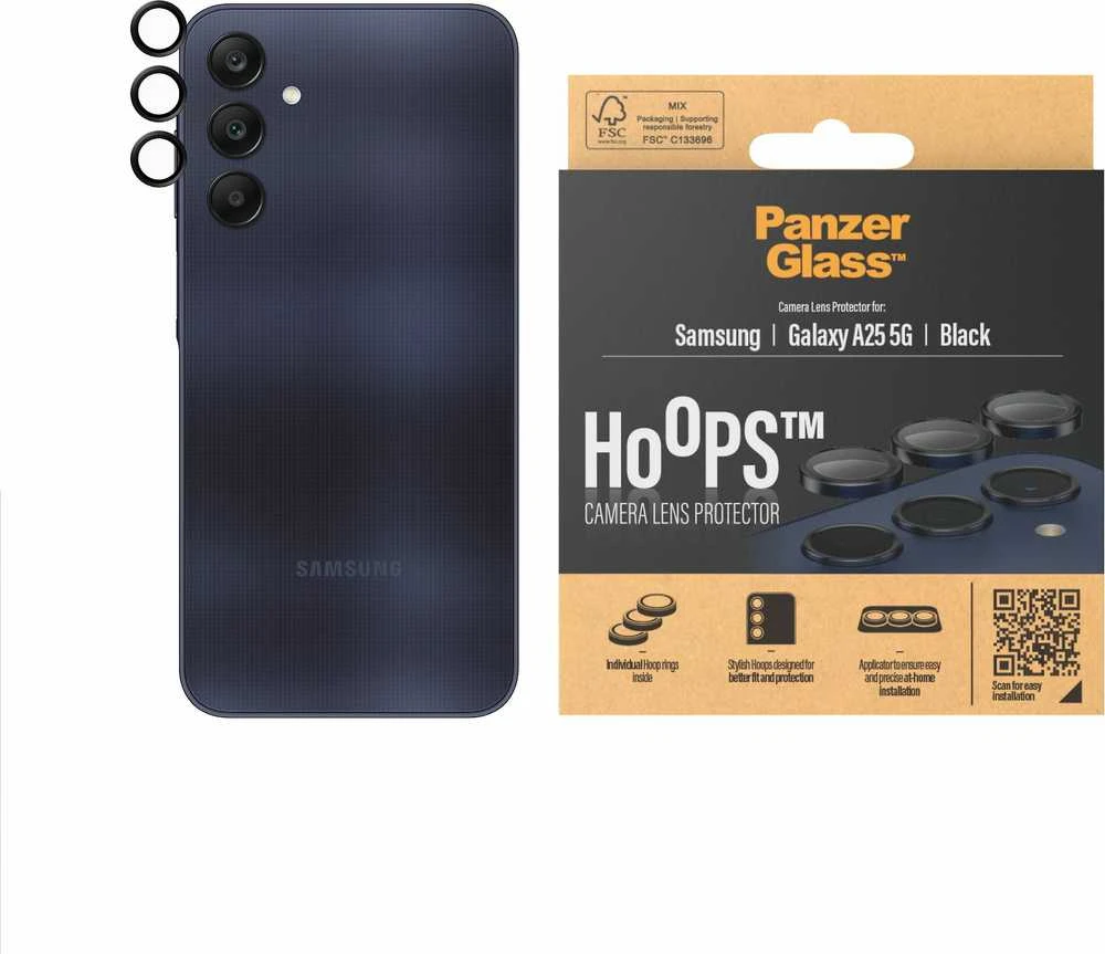 Panzer Glass Apsauginis stiklas objektyvui PanzerGlass Hoops Lens Protector Samsung Galaxy A26 5G skaidrus