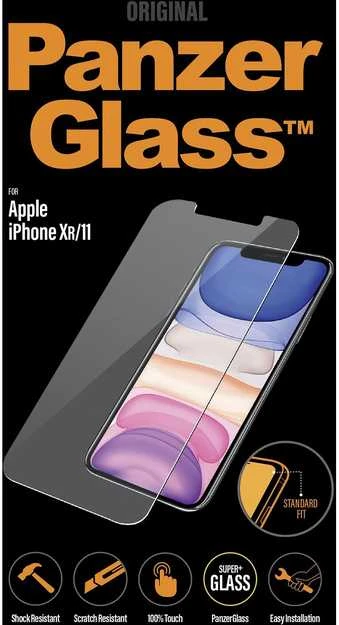 Panzer Glass PanzerGlass | Apple | iPhone XR/11 | Hibridinis stiklas | Skaidrus | Viso kadro aprėptis; Suapvalinti kraštai; 100 % prisilietimo išsaugojimas | Ekrano apsauga
