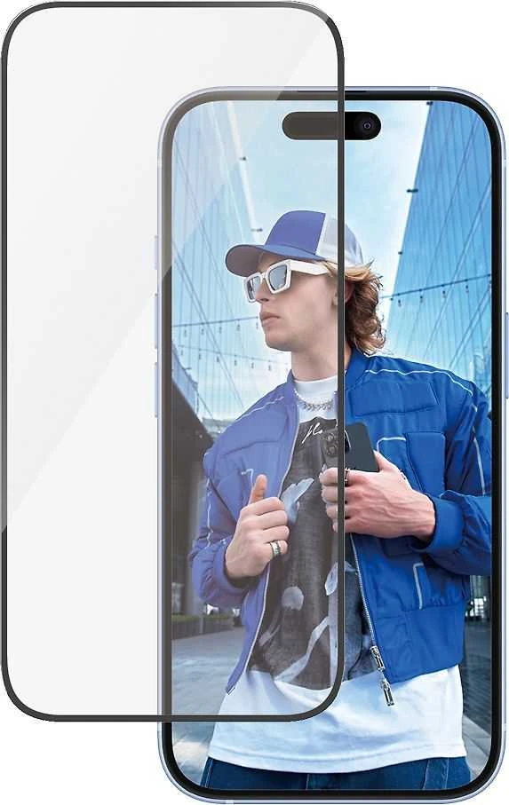 Panzer Glass PanzerGlass Ekrano apsauga | Apple | iPhone 16 / iPhone 15 | Stiklas | Skaidrus | Itin platus pritaikymas