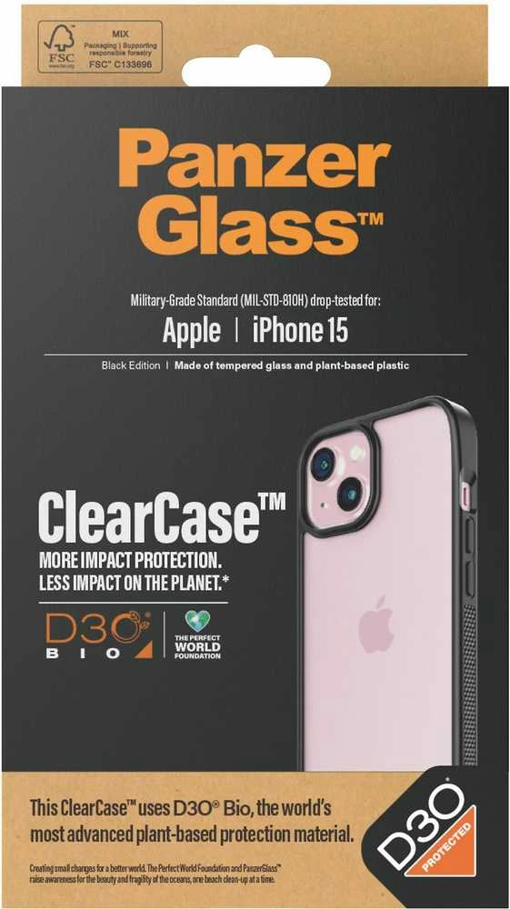 Panzer Glass PanzerGlass™ ClearCase su D3O iPhone 15