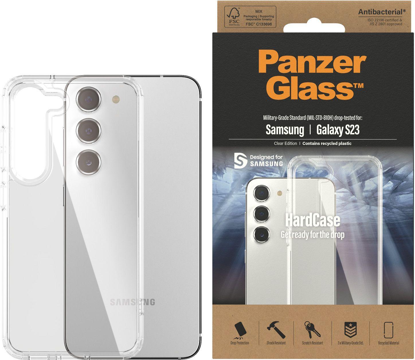 Panzer Glass PanzerGlass kietas dėklas, skirtas Samsung Galaxy S23 AB (skaidrus)