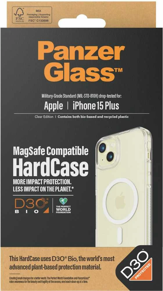 Panzer Glass PanzerGlass™ HardCase MagSafe Suderinamas su D3O iPhone 15 Plus